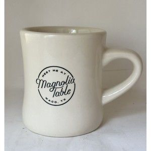 Magnolia Table Coffee Mug Restaurant Ware Waco Texas Joanna Gaines